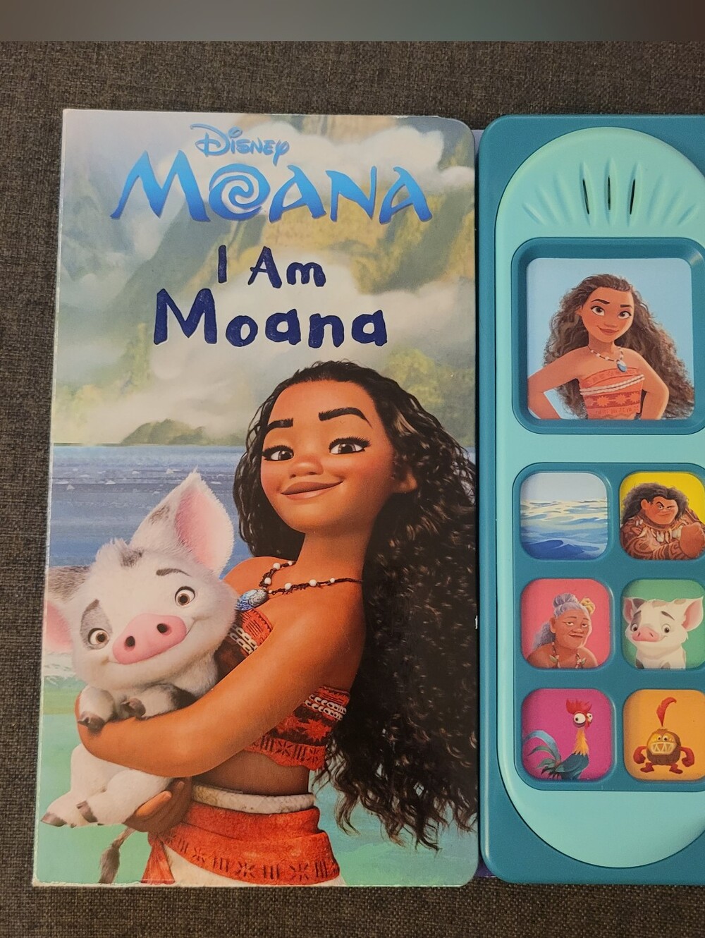 Moana Play A Sound Board Book